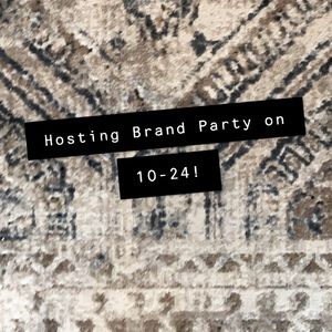 Excited to host my 3rd Posh Party! ✨